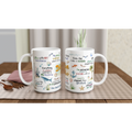 Divine Flow 15oz affirmation mug by I Inspire Life