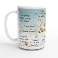 I Trust Divine Timing 15oz affirmation mug by I Inspire Life