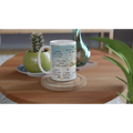I Trust Divine Timing 15oz affirmation mug by I Inspire Life