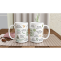 Peace Is My Daily Practice 15oz affirmation mug by I Inspire Life