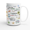 Divine Flow 15oz affirmation mug by I Inspire Life