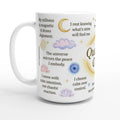 Quantum Calm 15oz affirmation mug by I Inspire Life