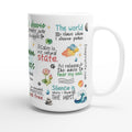 I Bloom in Stillness 15oz affirmation mug by I Inspire Life