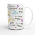 Quantum Calm 15oz affirmation mug by I Inspire Life