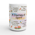 A Journey of Spirit 15oz affirmation mug by I Inspire Life