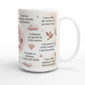 Today I Show Up As Her 15oz affirmation mug by I Inspire Life