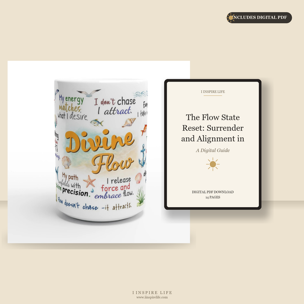 Divine Flow | Mug + Digital PDF Bundle