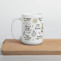 I Choose Alignment Over Approval 15oz affirmation mug by I Inspire Life