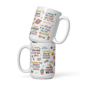 In Motion Not Rushed 15oz affirmation mug by I Inspire Life