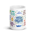 Gentle With Myself 15oz affirmation mug by I Inspire Life