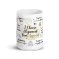 I Choose Alignment Over Approval 15oz affirmation mug by I Inspire Life