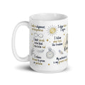 I Choose Alignment Over Approval 15oz affirmation mug by I Inspire Life