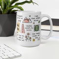 Clear Mind Clear Path 15oz affirmation mug by I Inspire Life
