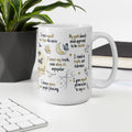 I Choose Alignment Over Approval 15oz affirmation mug by I Inspire Life